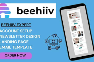 setup beehiiv newsletter, beehive landing page design beehiiv ai newsletter
