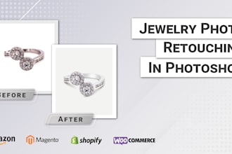 do jewelry retouching to enhance your sales