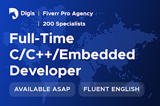 provide a full time c and c plus plus and embedded developer