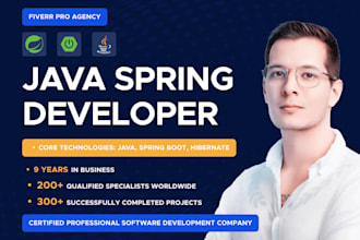 be your fulltime java spring backend developer to scale your development team