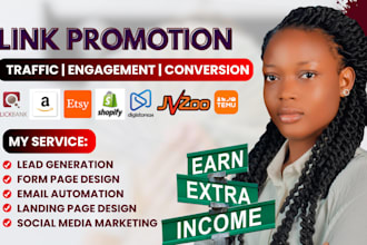 website promotion affiliate link promotion amazon product clickbank referral