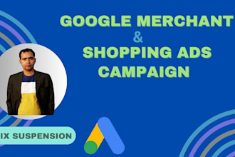 do google shopping ads campaign setup and gmc account setup