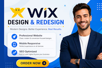 fix wix website redesign wix website design wix site edit wix website redesign
