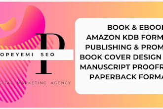 edit, proofread, beta read and format your manuscript for ebook and print layout