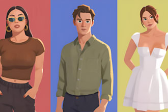 draw your picture into a cartoon portrait