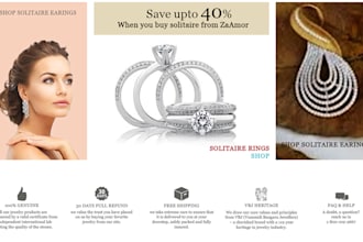 create a responsive shopify jewelry website or fashion shopify store