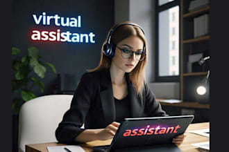 be your virtual assistant, wordpress, data entry, kajabi,social media management