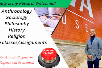 do anthropology, sociology, philosophy, history, religion