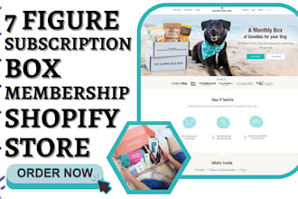 design subscription box shopify cratejoy store membership subscription website