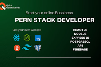 build professional pern and mern stack web apps
