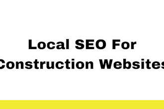 do on page seo for local construction busisness websites