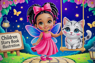 illustrate children story book illustration children story book illustration KDP