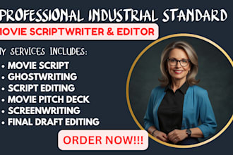 ghostwrite movie scriptwriter, screenplay, feature film, film script, short film