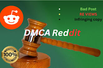 remove reddit leaked and infringing content under dmca