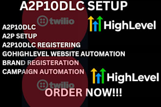 ghl a2p 10dlc registration on twilio, gohighlevel ringcentral bulk SMS marketing