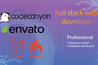 install, set up, and customize any codecanyon PHP script