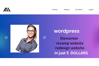 do revamp, clone, redesign, duplicate, any wordpress website with elementor pro