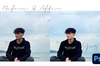 do a professional color correction and grading for your photos
