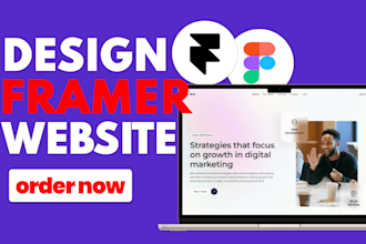 build framer website framer landing page design framer website