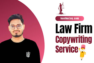 write web copy for your law firm website