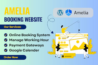 install amelia booking plugin and create appointment booking website with amelia