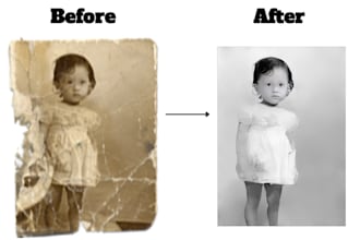 colorize, upscale and professionally restore images