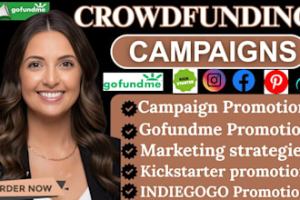 create, promote medical crowdfunding campaign gofundme kickstarter indiegogo