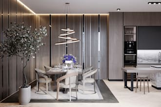 professional interior design and realistic 3d rendering