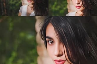 photoshop retouching,  blurry photos, editing portraits