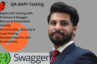 do expert QA and API testing using postman and swagger