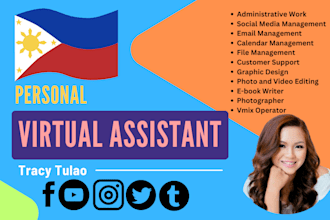 be your all in one virtual assistant from the philippines