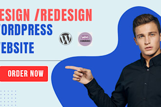 be your wordpress developer, website designer, and create wordpress website