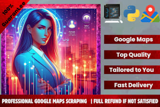 scrape up to 50,000 google maps leads, high quality
