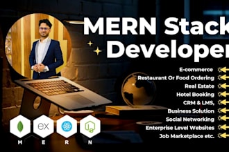be your mern stack web developer with nextjs reactjs express