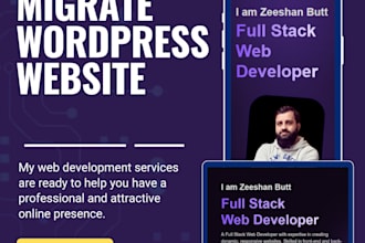 migrate or clone wordpress site to new hosting