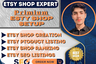 setup etsy shop, etsy product listing, do etsy seo, optimise etsy listings