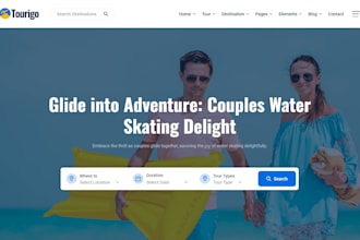 do website travel agency website tour tourism booking, lodgify, airbnb