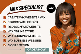 create wix website redesign wix website design wix ecommerce website wix studio