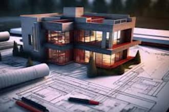 do your house plans, convert pdf, floor plan, blueprint, autocad, dwg,cad,redraw