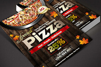make a business card, menu or card for you