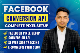 setup meta facebook pixel conversion API server side tracking, GTM, fix pixel