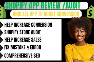 audit review shopify app analyze store to boost conversion store optimization