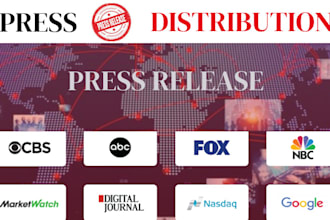 write PR epk and submit press release to yahoo finance, UK USA sites