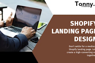 create shopify landing page product page with zipify, pagefly, gempage, shogun