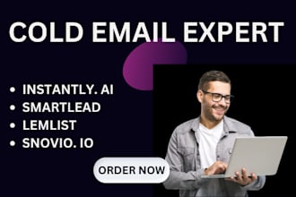 set instantly ai smartlead snov io lemlist for cold outreach