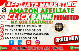 build autopilot amazon affiliate marketing clickbank website sales funnel