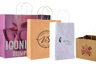 create custom tote bag, paper bag, shopping bag, cotton bag