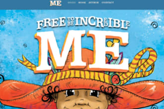 design wix children book website book author website wix ebook landing page