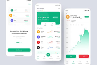 develop crypto wallet app,fintech app, crypto exchange website, blockchain app