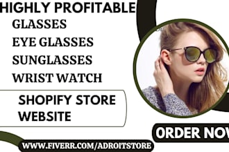 design sunglasses shopify store eye glasses googles wrist watch shopify website